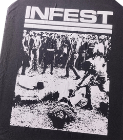 Blusa moletom com capuz Infest na internet