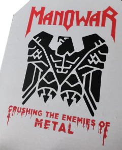 Camiseta Manowar - Crushing The Enemies of Metal - loja online