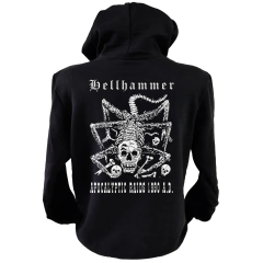 Blusa moletom com capuz Hellhammer