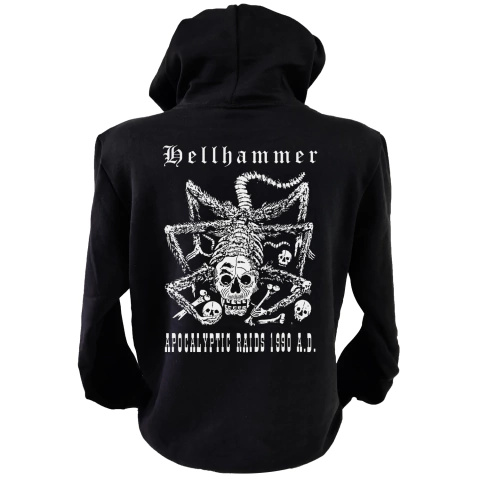 Blusa moletom com capuz Hellhammer