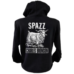 Blusa moletom com capuz Spazz & Charles Bronson