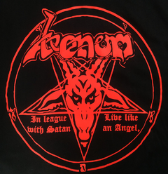 Camiseta Venom - In League With Satan - loja online