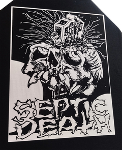 Blusa moletom com capuz Septic Death na internet