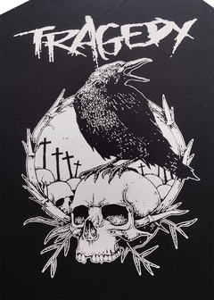 Blusa moletom com capuz Tragedy na internet