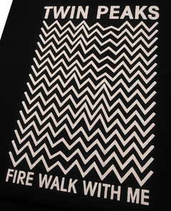 Blusa moletom com capuz Twin Peaks