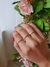 Anel com Cristais Coloridos em Prata 925 - comprar online
