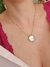 Colar Feminino Gratidão Banhado Ouro 18k
