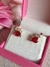 Brinco Feminino Ear Cuff Fusion Rubi Banhado Ouro 18k na internet
