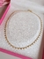Colar Feminino com Corações Banhado Ouro 18k - comprar online