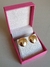 Brinco Feminino Botão Banhado Ouro 18k - comprar online
