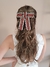 Presilha de Cabelo Laço com Pérolas