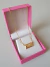 Colar Feminino Carta de Amor Banhado Ouro 18K