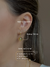 Brinco de Argolinha Feminino com Esfera Banhado Ouro 18k - comprar online