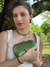 Clucth Feminina Verde com Cristais na internet