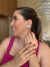 Brinco Feminino Ear Cuff Flor Banhado Rodio Branco - loja online