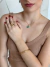 Bracelete Feminino Inspiração Banhado Ouro 18k - loja online