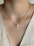 Colar Feminino Pérola Solitária em Prata 925 na internet