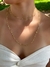 Colar Feminino com Corações Banhado Ouro 18k