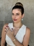 Colar Feminino Choker com Zircônias Banhado Ouro 18K - Lambrine Joias