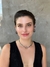 Colar Feminino Choker Pedras Fusion Banhado no Rodio Negro - loja online