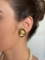 Brinco Feminino Flor com Pérola Banhado Ouro 18K