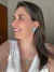 Brinco Feminino Resina Azul Acqua e Cristais Banhado Ouro 18K - Lambrine Joias