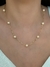 Colar Feminino Cartier com Pérolas Banhado Ouro 18k na internet