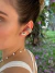 Brinco Feminino Ear cuff com Pérolas Banhado Ouro 18k - comprar online