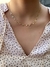 Colar Feminino Pontos de Luz Banhado Ouro 18k
