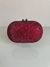 ClutchFeminina Vinho com Cristais - comprar online