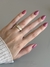 Anel Feminino Aliança Banhado Ouro 18k