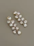 Brinco Feminino Zircônias Gotas Banhado Ouro 18K