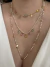 Choker Cristais Coloridos Banhado Ouro 18k na internet