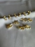 Brinco Feminino Ear cuff com Pérolas Banhado Ouro 18k