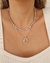 Colar Feminino Gota Fusion no Rodio Branco na internet