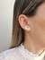 Brinco Feminino Ear cuff com Pérolas Banhado Ouro 18k - Lambrine Joias
