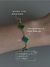 Pulseira Feminina Trevo Verde Banhada Ouro 18k na internet