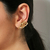 Earcuff vazado cravejado - comprar online