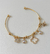 Bracelete charms trevo - comprar online