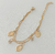 Pulseira folhas delicadas - comprar online