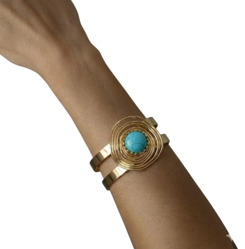 Bracelete turquesa aura - comprar online