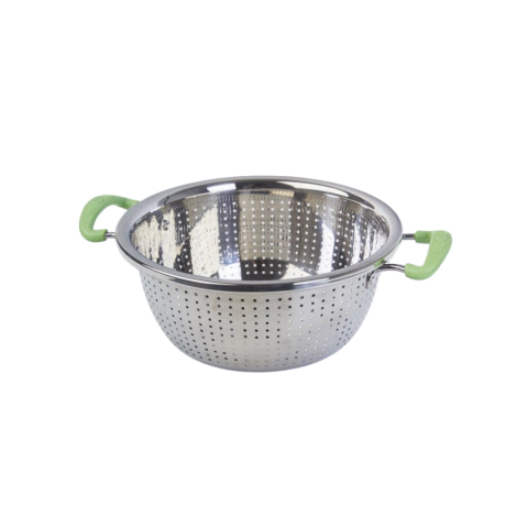 COLADOR ACERO 2 ASAS 28 CM (MECOSI28)