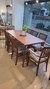 JUEGO DE MESA ZAID 1.80 CEDRO + 6 SILLAS Y 2 SILLONES en internet