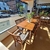 JUEGO DE MESA ZAID 1.80 CEDRO + 6 SILLAS Y 2 SILLONES