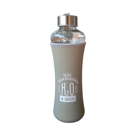 BOTELLA DE VIDRIO C/ FUNDA PROTECTORA - Colchones King Koil, Muebles y Sofás en Misiones | Dilan Home