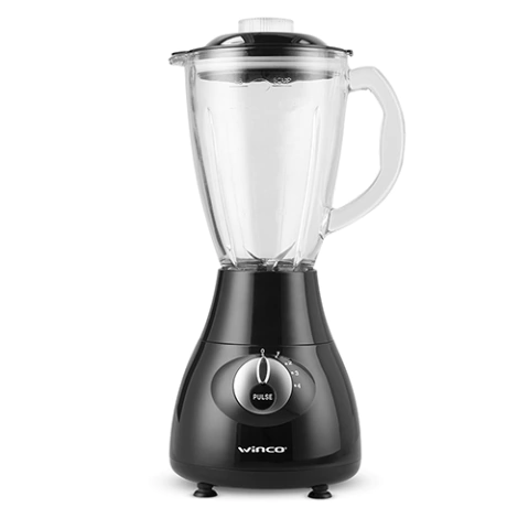 LICUADORA CON JARRA DE VIDRIO WINCO 500W (W1904)