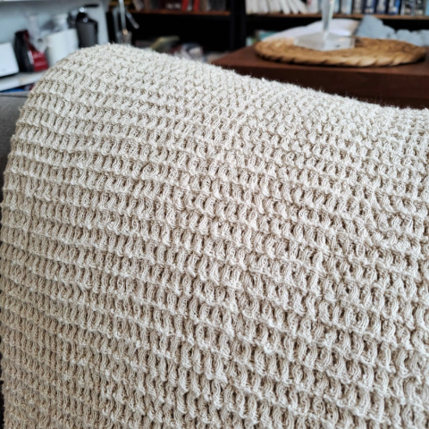 MANTA RÚSTICA PANAL 100% ALGODÓN (100 X 200 CM) en internet