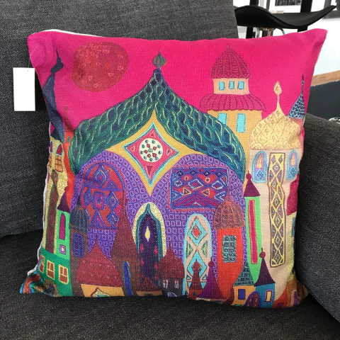 ALMOHADONES DECORATIVOS - VARIOS DISEÑOS Y TAMAÑOS en internet