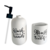 SET DE BAÑO CERAMICA 2 PIEZAS BETH - Dilan Home