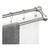 BARRAL DE ACERO INOXIDABLE DOBLE EXTENSIBLE A 2,25 METROS